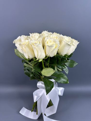 Фото флориста 2: Белые розы