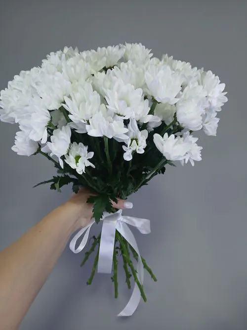 Фото флориста 1: Белые цветы