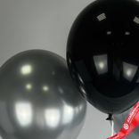 Маленькое фото 4: Композиция из 3 шаров с гелием, 30 см, вар. 14