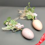 Маленькое фото 1: Украшение подвесное с яйцами, 44см, розовый. Сервис доставки цветов AzaliaNow
