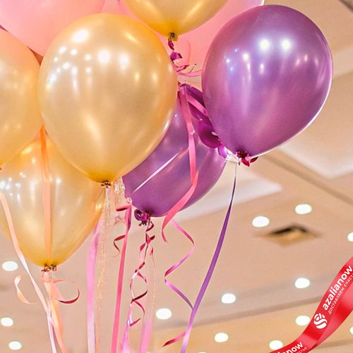 Фото 3: Композиция из 11 шаров с гелием «Праздник с шарами», вар. 3