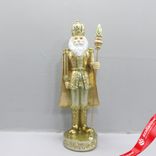 Маленькое фото 1: Сувенир «Щелкунчик» (полирезин), H35,5x12,5x10,5см, золотой