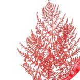 Маленькое фото 2: Ветка с глиттером, H80см, красный