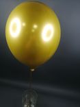 Фото флориста 6: Шар с гелием «Золотой Блеск», 30 см