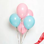 Маленькое фото 1: Композиция из 5 шаров с гелием, 30 см, вар.14