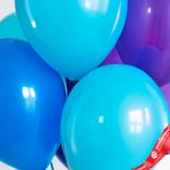 Маленькое фото 5: Композиция из 7 шаров с гелием, 30 см, вар. 24