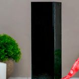 Маленькое фото 2: Ваза «Пять вечеров», черная глянцевая, прямая, 21х5,5х5,5 см, 0.33 л. Сервис доставки цветов AzaliaNow