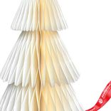 Маленькое фото 3: Сувенир «Елочка» (бумага), D18х25см, кремовый