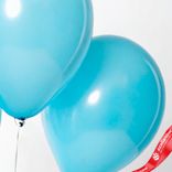 Маленькое фото 5: Композиция из 3 шаров с гелием, 30 см, голубой