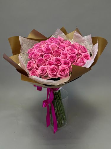 Фото флориста 4: Розы 60 см