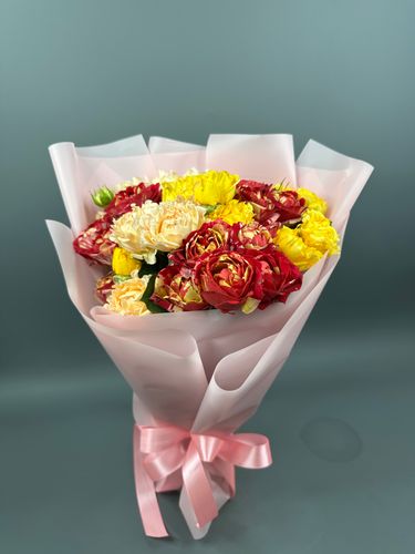 Фото флориста 4: Кустовые розы