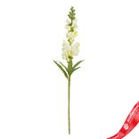 Маленькое фото 1: Антирринум искусственный (пластик), 60 см, белый