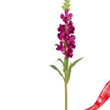 Маленькое фото 2: Антирринум искусственный (пластик), 60см, темно-розовый