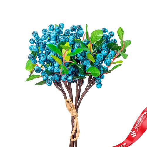 Фото 1: Букет с ягодами, 24см, синий