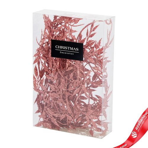 Гирлянда декоративная (пластик), 170см, в асс., розовый