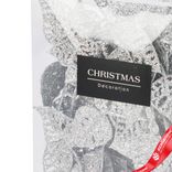 Маленькое фото 4: Гирлянда декоративная (пластик), 170см, в асс., серебряный