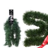 Маленькое фото 2: Гирлянда «Мишура» (пластик), 2,7м, зеленый