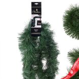 Маленькое фото 5: Гирлянда «Мишура» (пластик), 2,7м, зеленый