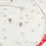 Маленькое фото 3: Гирлянда с кристаллами, 110 см, прозрачный