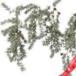 Маленькое фото 2: Гирлянда сосновая, 120см, зеленый