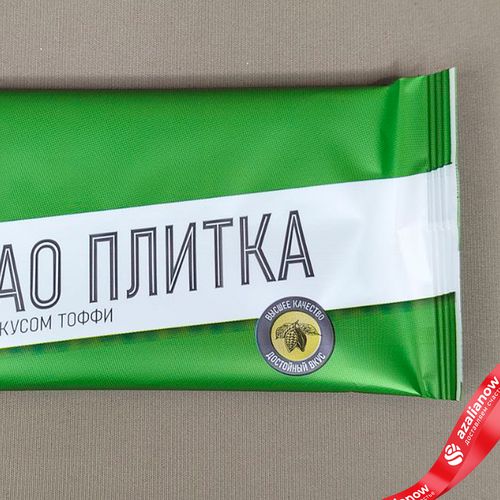 Фото 3: Шоколад «Какао плитка» со вкусом тоффи, 80 гр