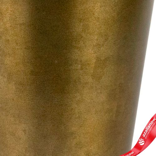 Фото 3: Кашпо «Ведерко» (металл), D13,5xH11,5см, золотой