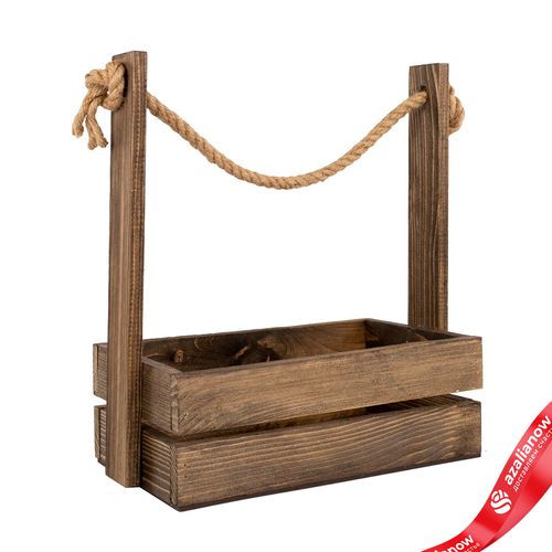 Корзина (дерево), 25,5х15х30см, палисандр