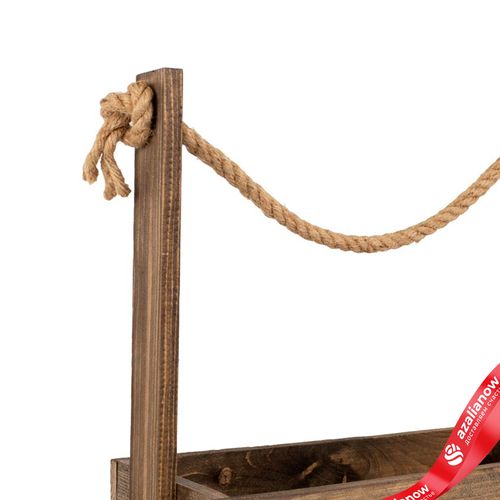 Фото 5: Корзина (дерево), 25,5х15х30см, палисандр