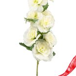 Маленькое фото 4: Мальва искусственная (пластик), 91см, белый