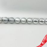 Маленькое фото 2: Набор шаров в тубе 10шт. (пластик), D6см, белый