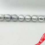 Маленькое фото 3: Набор шаров в тубе 10шт. (пластик), D6см, белый