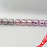 Маленькое фото 2: Набор шаров в тубе 10шт. (пластик), D6см, розовое золото