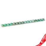 Маленькое фото 1: Набор шаров в тубе 16шт. (пластик), D4см, мятный