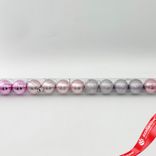 Маленькое фото 3: Набор шаров в тубе 16шт. (пластик), D4см, розовое золото