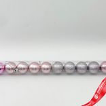 Маленькое фото 5: Набор шаров в тубе 16шт. (пластик), D4см, розовое золото