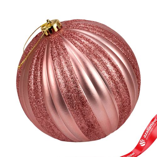 Фото 5: Набор шаров в тубе 3шт. (пластик), D15см, розовый