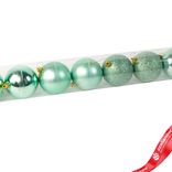 Маленькое фото 3: Набор шаров в тубе 8шт. (пластик), D8см, мятный