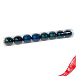 Маленькое фото 1: Набор шаров в тубе 8шт. (пластик), D8см, синий