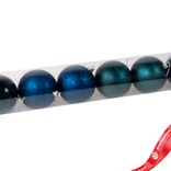 Маленькое фото 5: Набор шаров в тубе 8шт. (пластик), D8см, синий