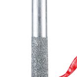 Маленькое фото 2: Набор столовых свечей с гранулами 2шт., H25xD2см, серебряный