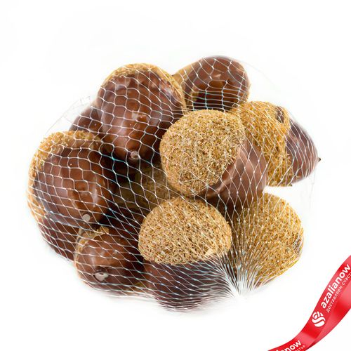 Набор желудей 15шт., 2-4см, коричневый