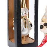 Маленькое фото 4: Наконечник на елку (стекло), 28,5х8х8см, в асс., золотой