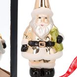 Маленькое фото 5: Наконечник на елку (стекло), 28,5х8х8см, в асс., золотой