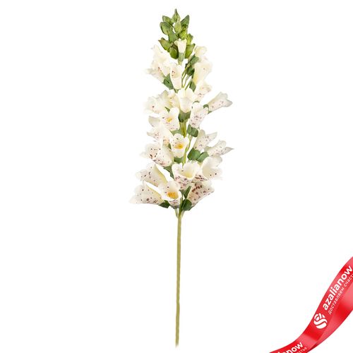 Наперстянка искусственная (пластик), 80см, белый