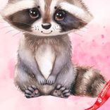 Маленькое фото 3: Открытка «Моему любимому енотику», 10х15 см