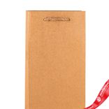 Маленькое фото 4: Пакет подарочный для вина (крафт), 11,5х35,5х9см, натуральный