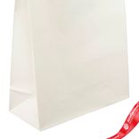 Маленькое фото 3: Пакет, подарочный (крафт), 26хH32,5см, белый