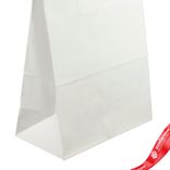 Маленькое фото 3: Пакет, подарочный (крафт), 35х26x14см, белый