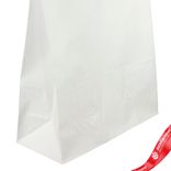 Маленькое фото 3: Пакет подарочный (крафт), 45х35x15см, белый
