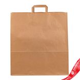 Маленькое фото 1: Пакет подарочный (крафт), 48х44,5x18см, натуральный